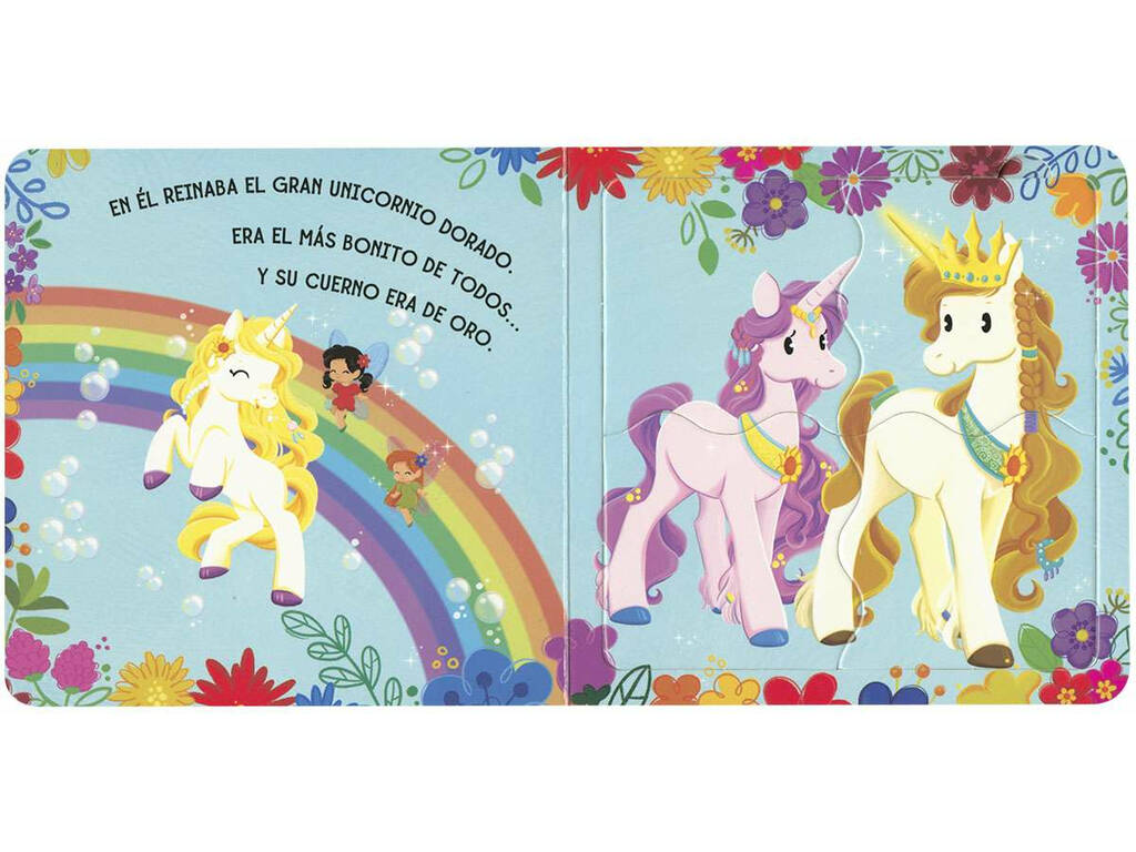 Puzzle di 4 pezzi Unicorni Susaeta S5082001