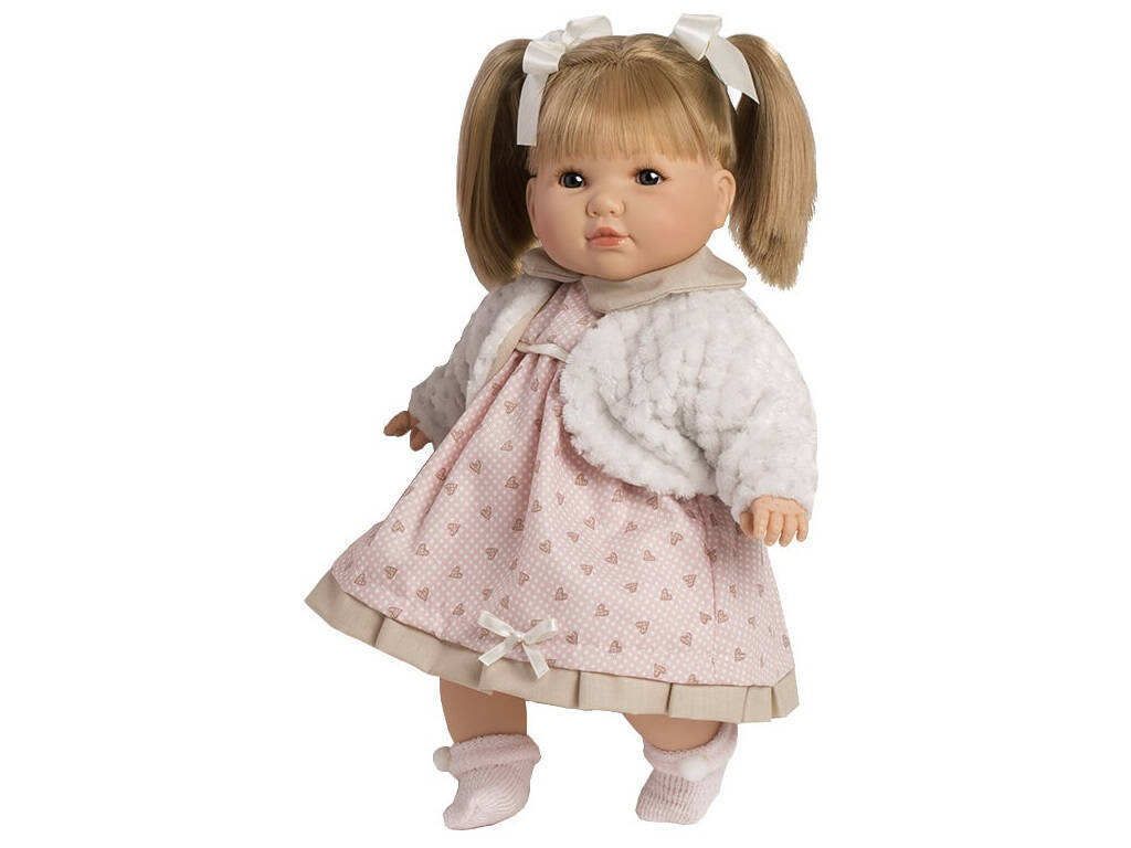 Poupée Sandra Bavarde 40 cm. Robe et Veste Berbesa 4413