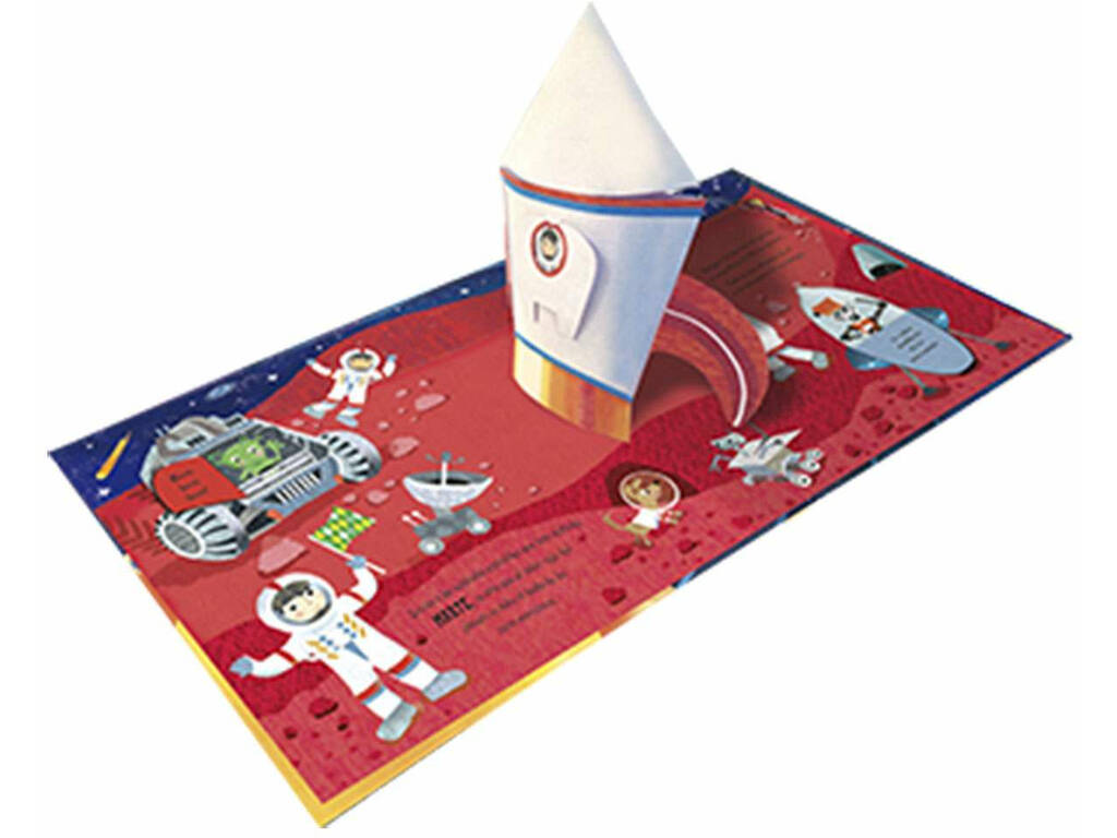 Libro con alette e Pop Up Lo Spazio Susaeta S5105003
