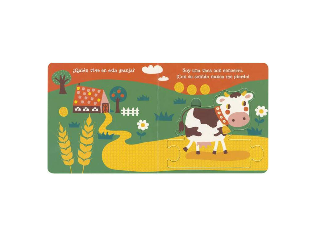 Libro e puzzle La Fattoria Susaeta S5108003