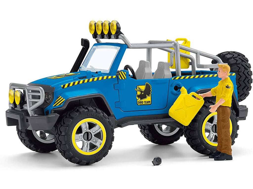 Fuoristrada Dinosauro con Personaggi Schleich 41464