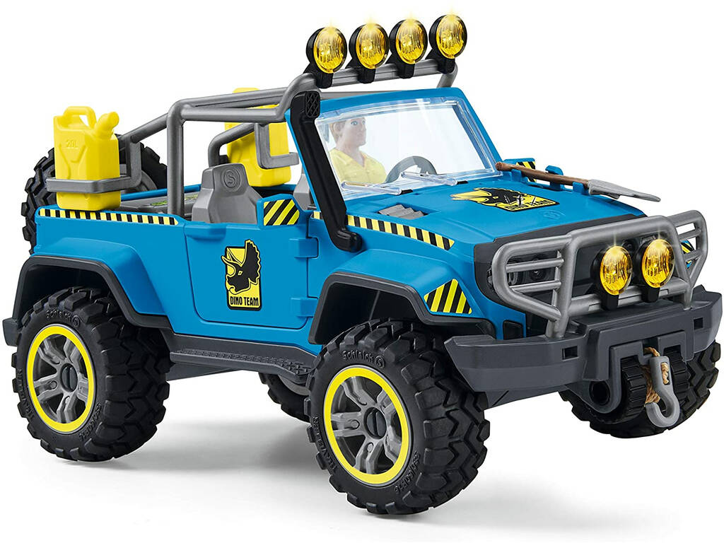 Fuoristrada Dinosauro con Personaggi Schleich 41464