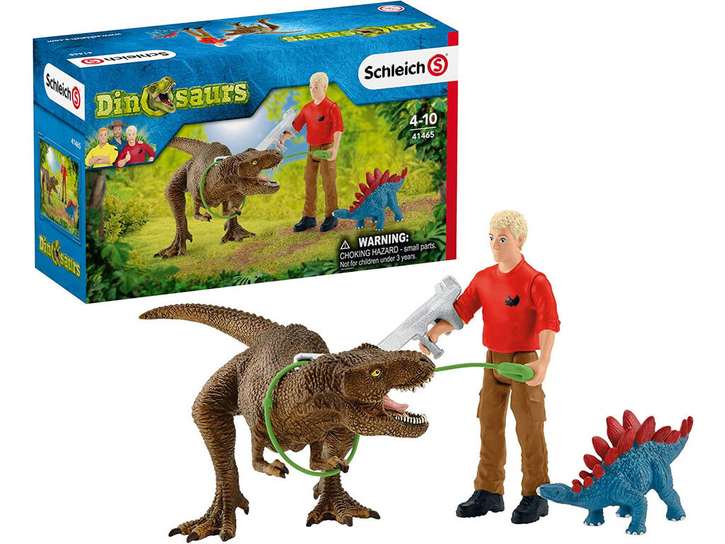 Attacco del Tyrannosaururs Rex Schleich 41465