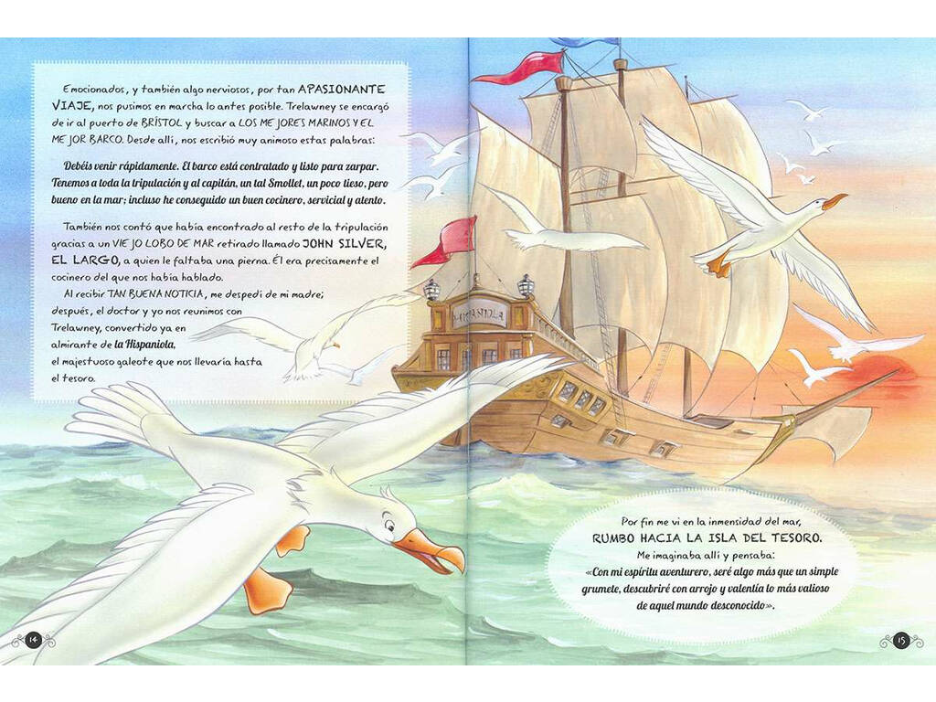 Classiques pour enfants La Isla del Tesoro Susaeta S2076002