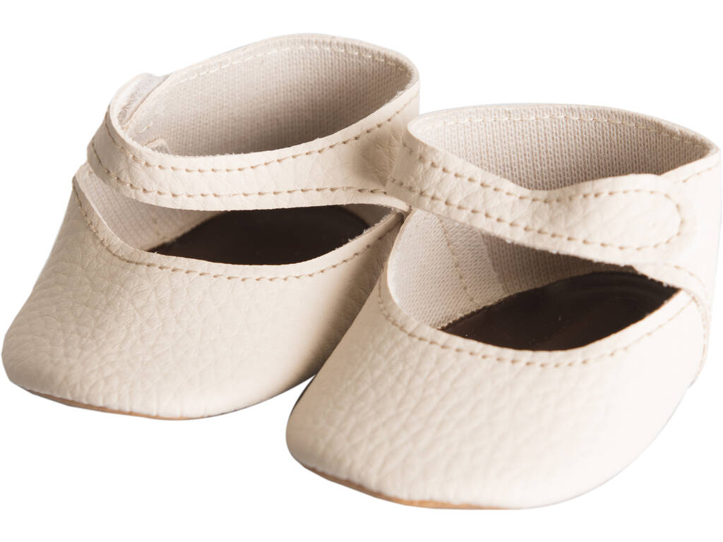 Chaussures à Boucles Beige Poupée 43-46 cm. Asivil 5361202