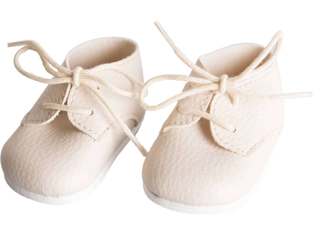 Chaussures à Lacets de Couleur Beige Poupée 43-46 cm. Asivil 5361602