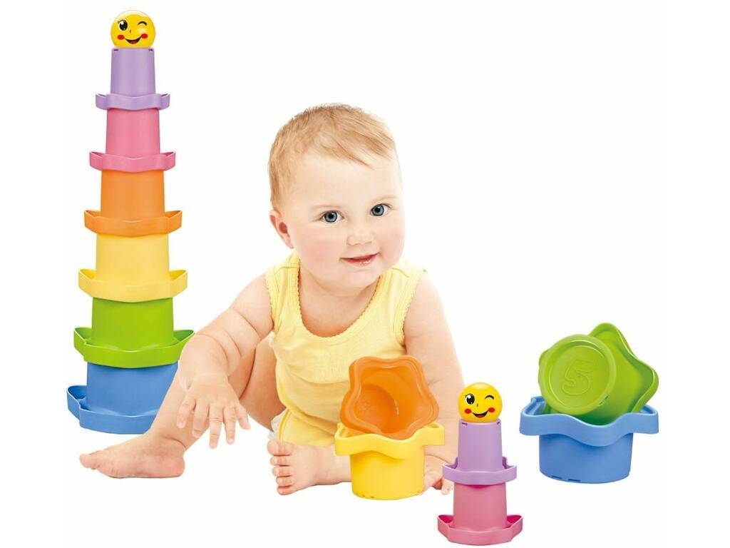 Cubes Empilables avec Balle 4.5 cm.