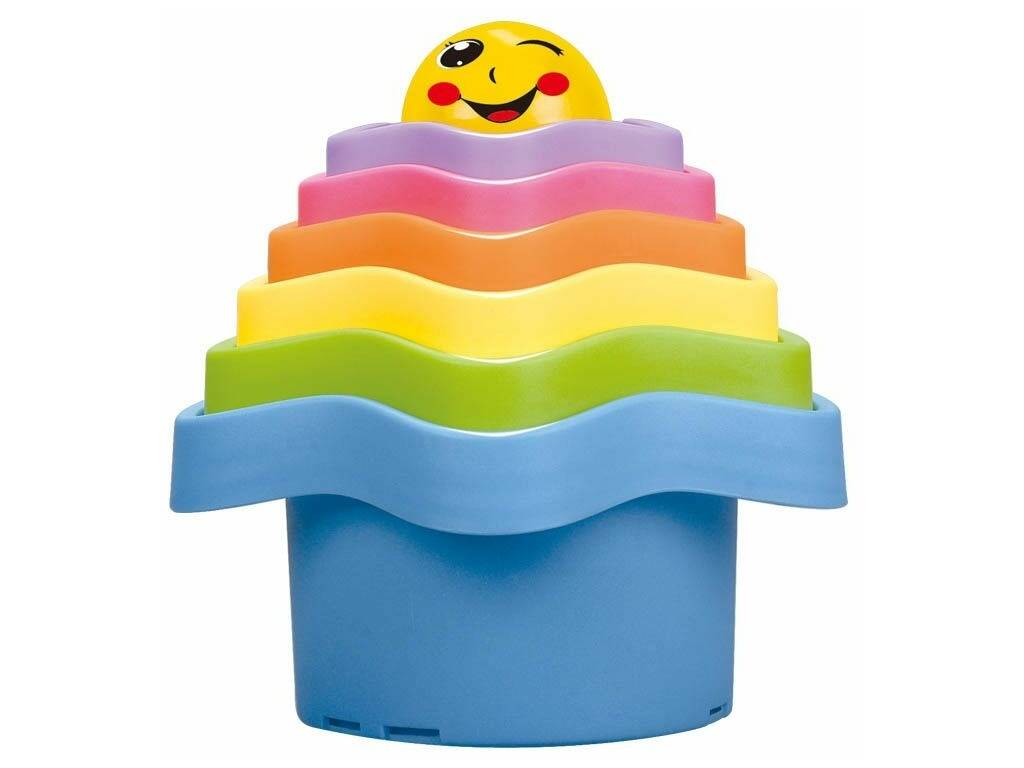 Cubes Empilables avec Balle 4.5 cm.