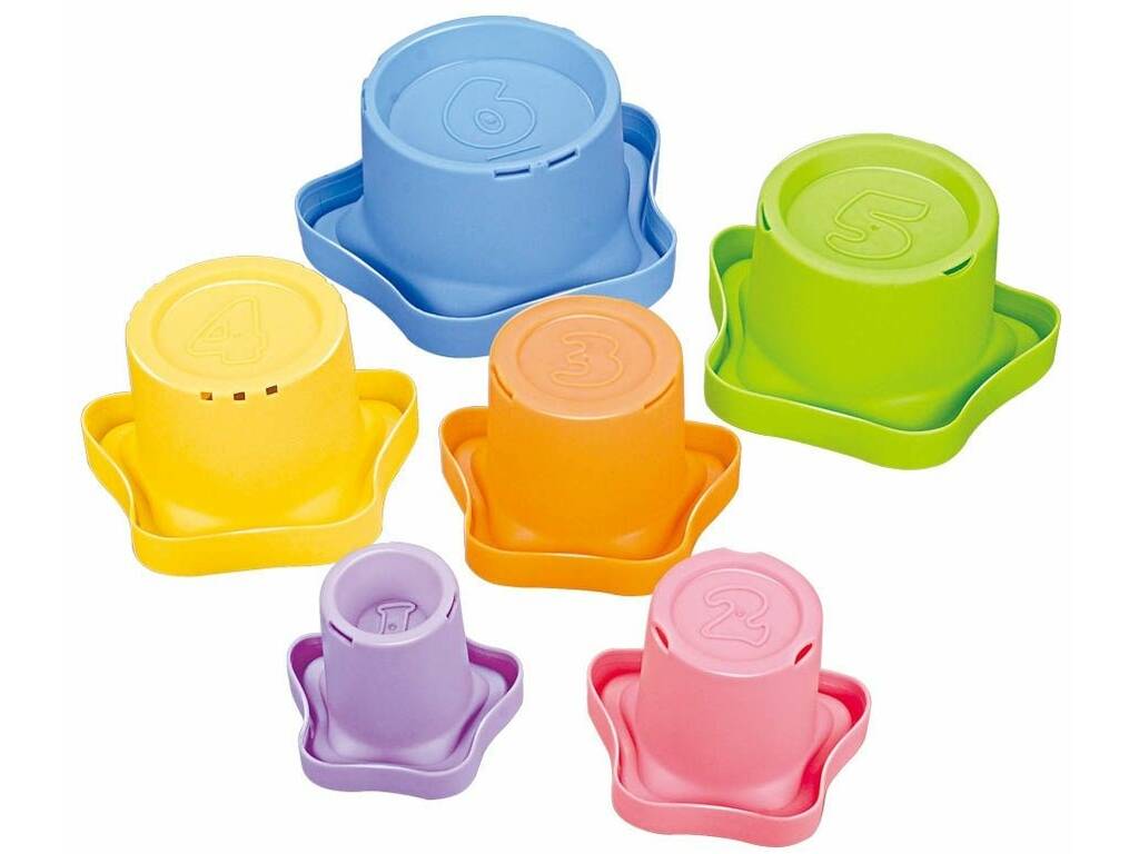 Cubes Empilables avec Balle 4.5 cm.