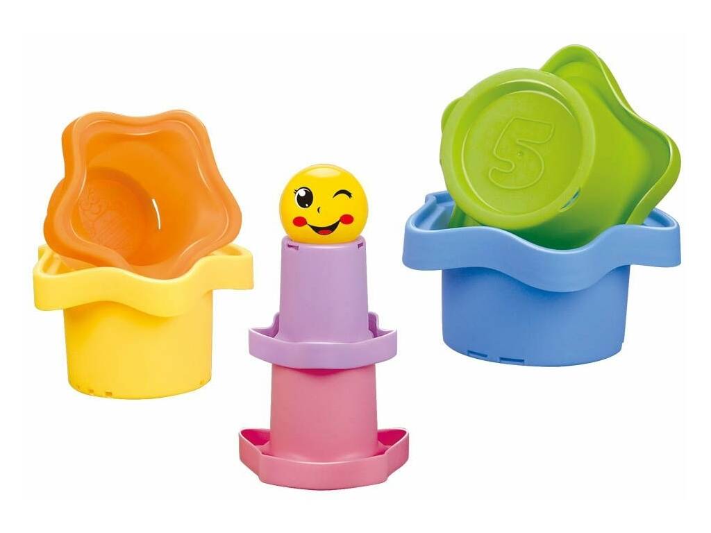 Cubes Empilables avec Balle 4.5 cm.