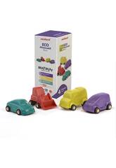 Set Eco Mini 4 Véhicules 9 cm. Miniland 32153