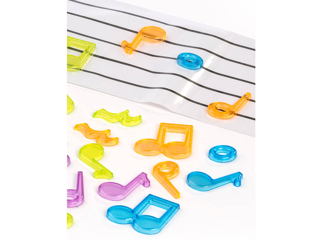 Gioco Musicale Note Traslucide Miniland 97901