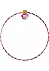 Cerchio Ginnastica 82 cm. Rosa e Argento