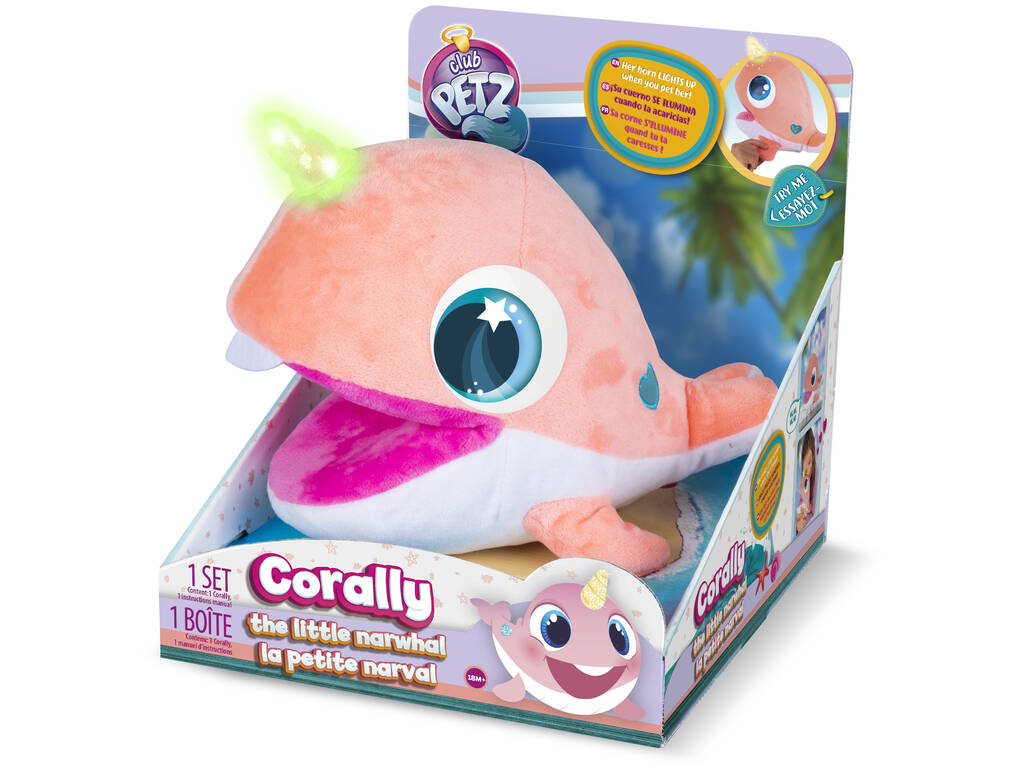 Club Petz Corally Le Petit Narval IMC Toys 92136