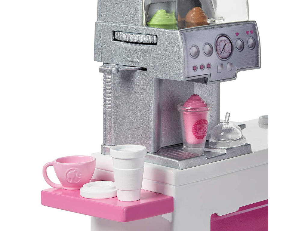 Barbie Caffetteria con Accessori Mattel GMW03