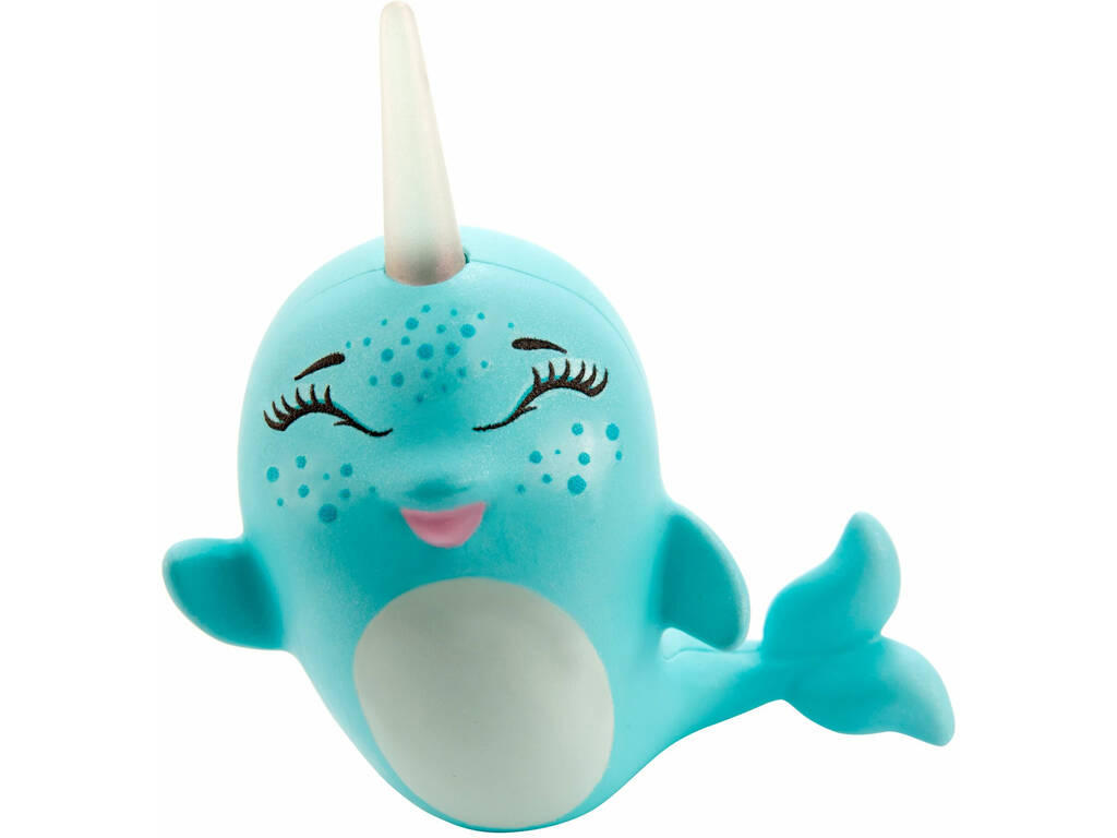 Bambola Enchantimals Naddie Narwhal e spada Mattel GJX41