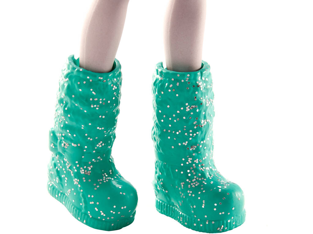 Enchantimals Bambola Sybill Snow Leopard e Flake Mattel GJX42