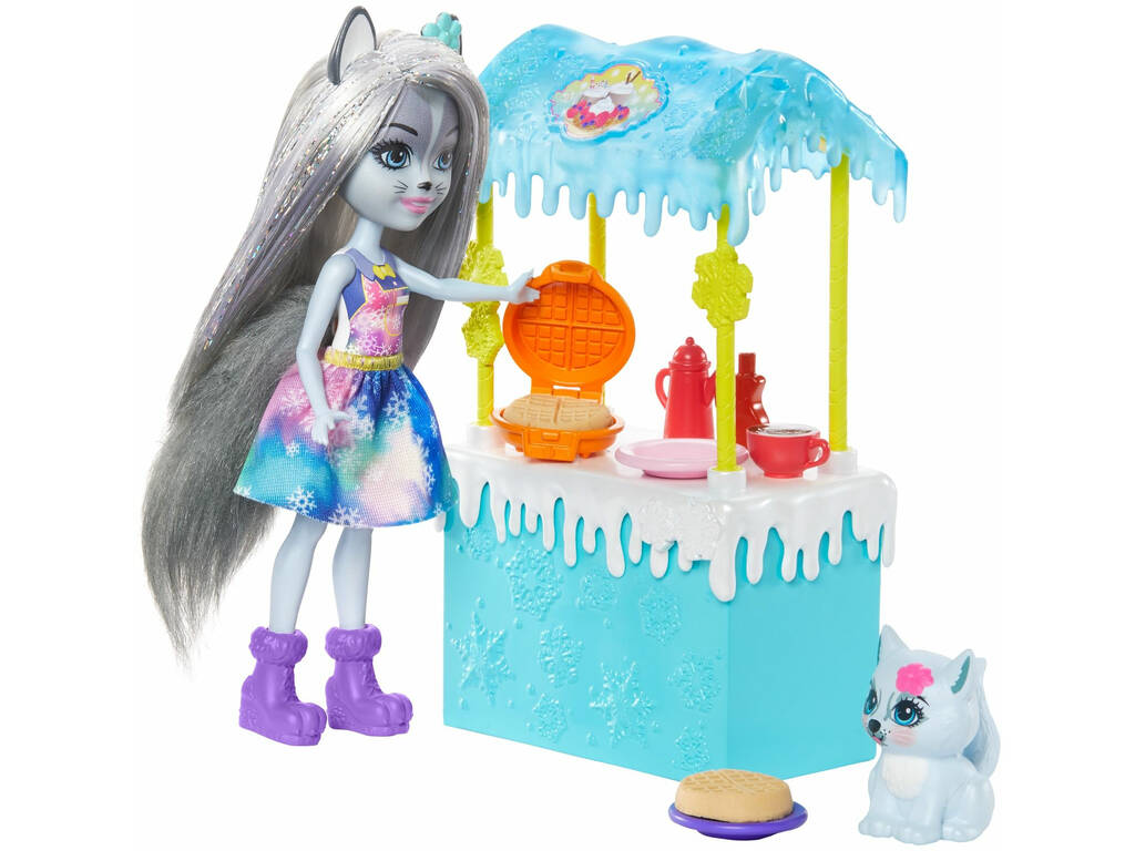 Enchantimals Stand di Cioccolata Calda Mattel GJX37