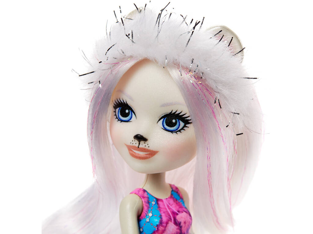 Enchantimals Pack 5 Bambole Collezione di Amiche nella Neve Mattel GXB20