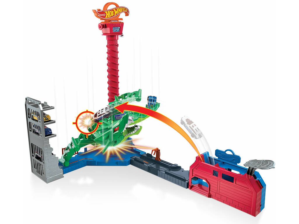 Hot Wheels City Attacco Aereo Del Drago Mattel GJL13