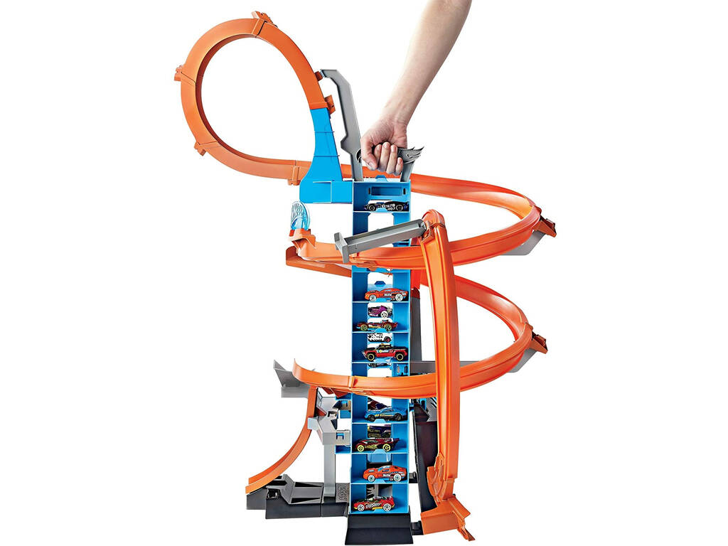 Hot Wheels Tour de Chocs Dans Les Aires Mattel GJM76