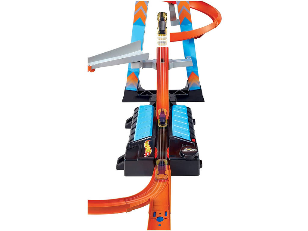 Hot Wheels Tour de Chocs Dans Les Aires Mattel GJM76
