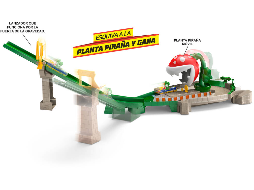 Hot Wheels Piste Piranha de Mario Kart Mattel GFY47