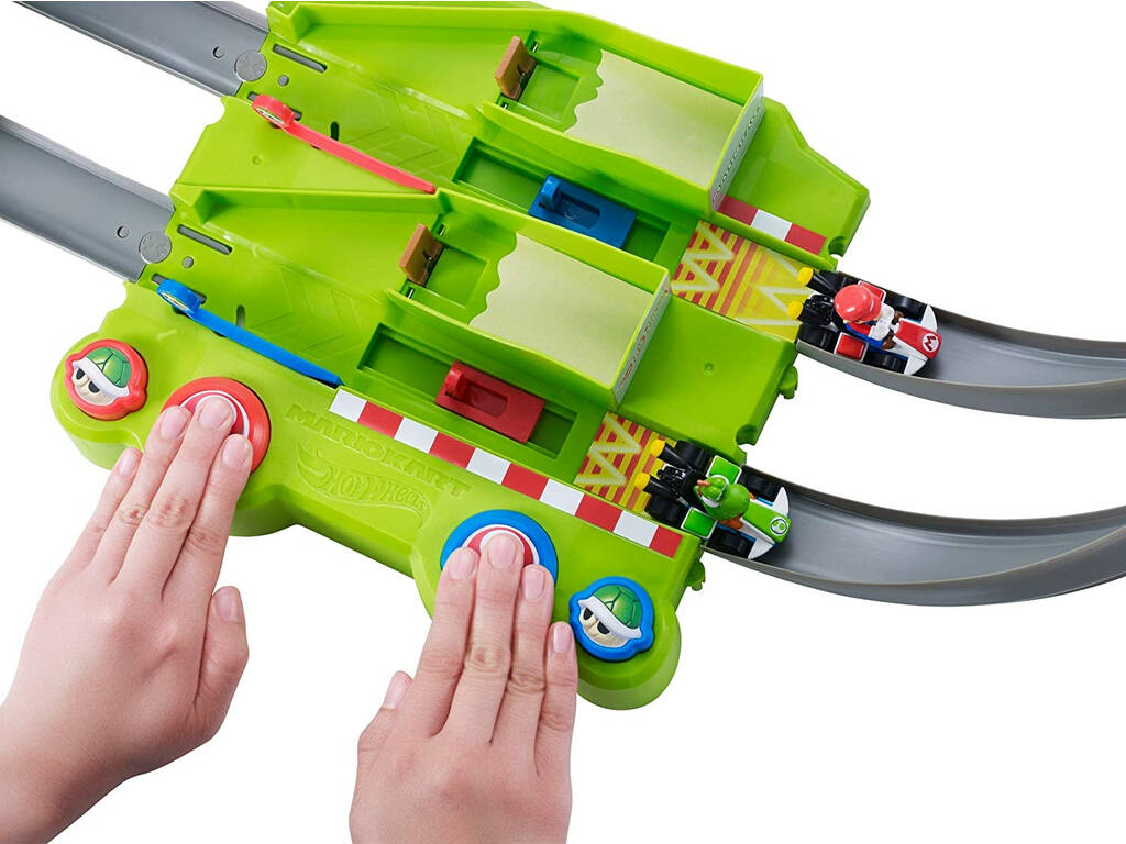 Hot Wheels Piste Circuit de Mario Kart de Mattel