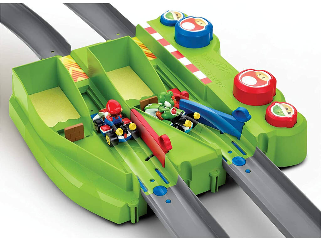 Hot Wheels Piste Circuit de Mario Kart de Mattel