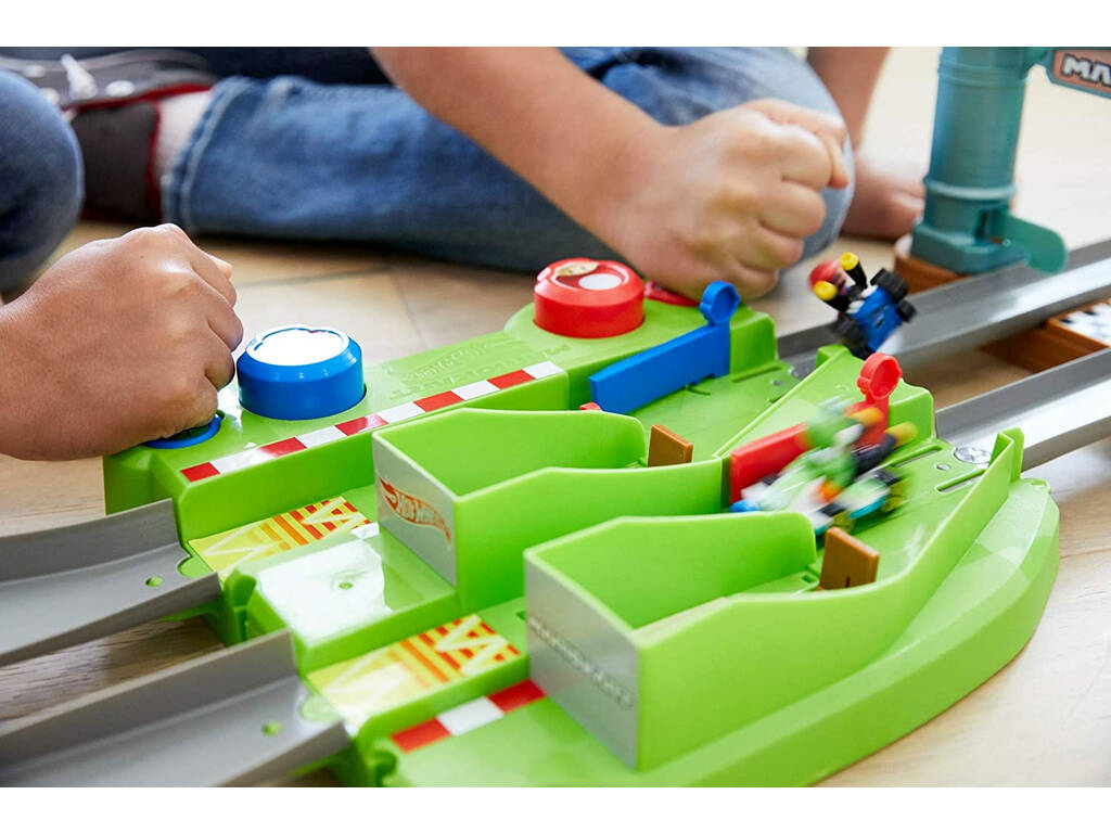 Hot Wheels Piste Circuit de Mario Kart de Mattel