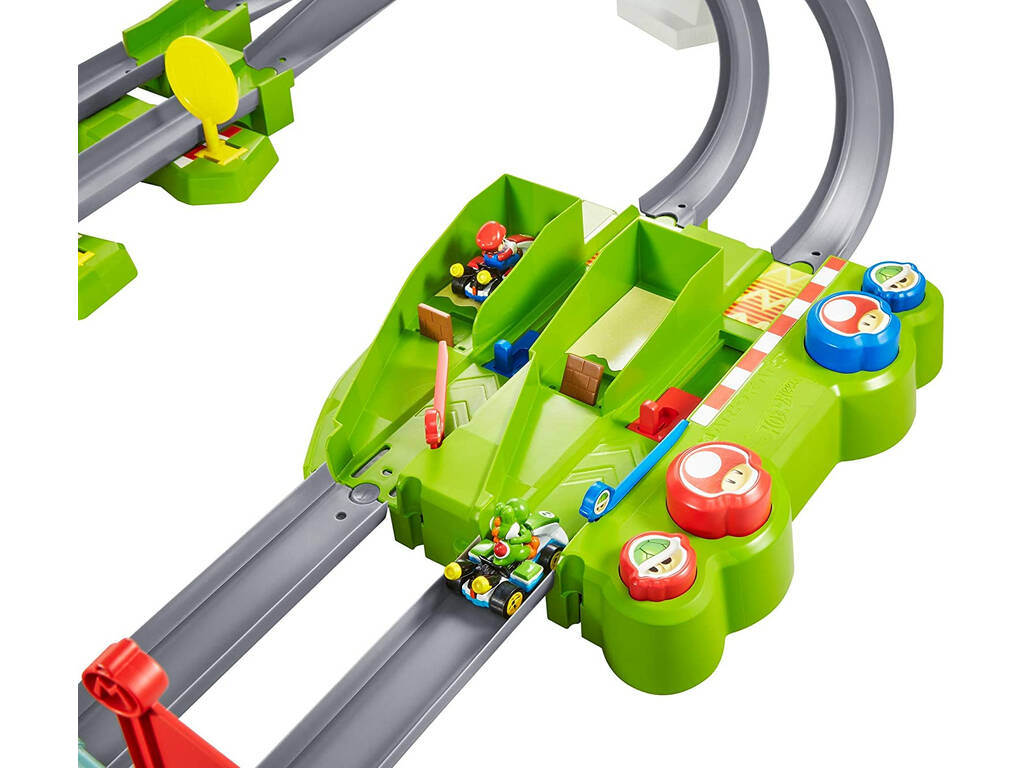 Hot Wheels Piste Circuit de Mario Kart de Mattel