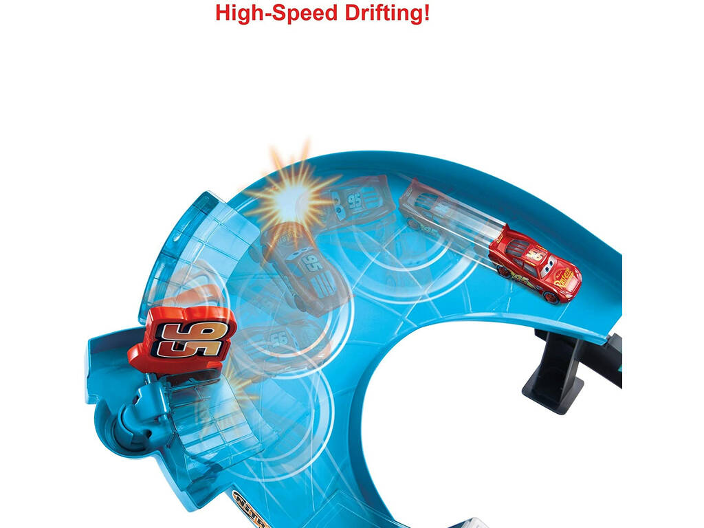 Cars RustEze Doppio Circuito di Corse Mattel GNW06