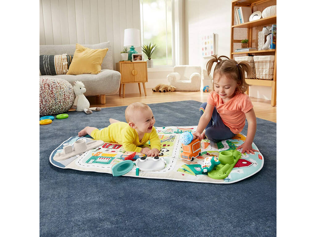 Fisher Price Gymnase Couverture Activity City Gym to Jumbo Mattel GJD41