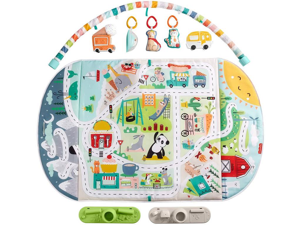 Fisher Price Gymnase Couverture Activity City Gym to Jumbo Mattel GJD41