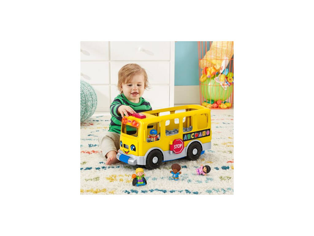 Fisher Price Little People Scuolabus Mattel GTL68