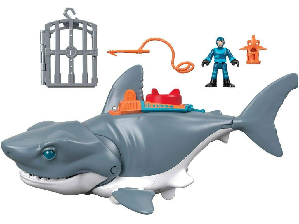 Imaginext Tiburón Megamandíbulas Mattel GKG77