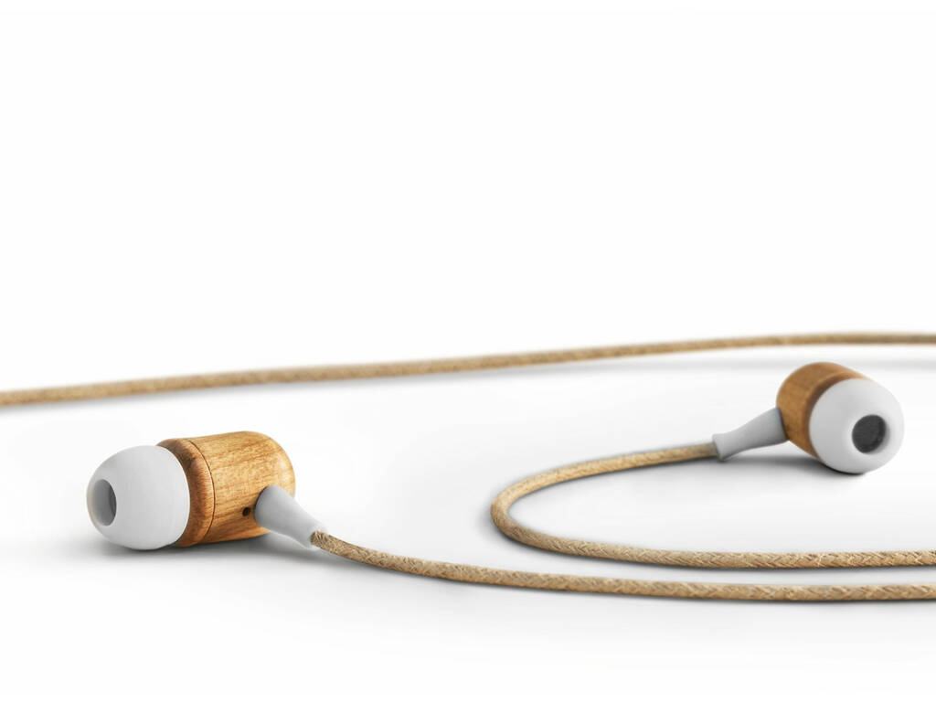 Auriculares Earphones Eco Cherry Wood Energy Sistem 45042