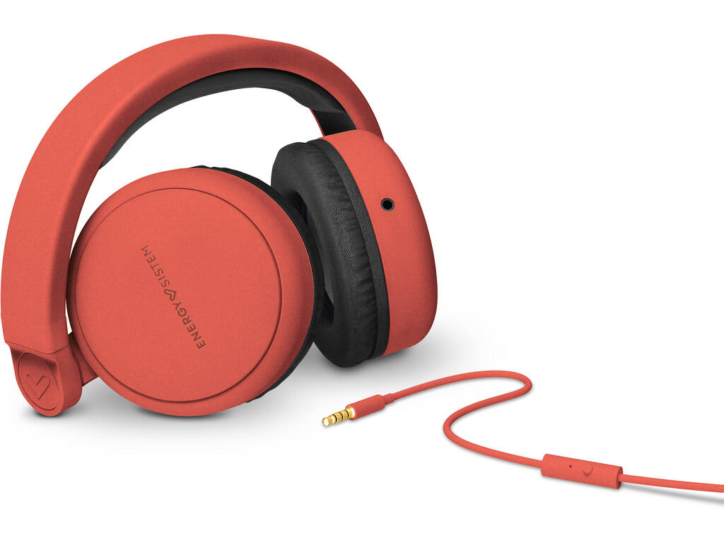 Écouteurs Headphones Style 1 Talk Chili Red Energy Sistem 44883