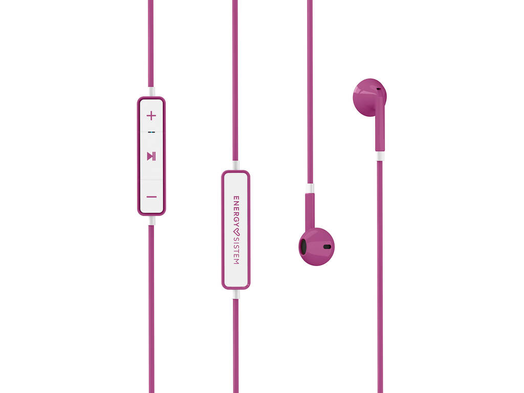 Écouteurs Earphones 1 Bluetooth Purple Energy Sistem 44692