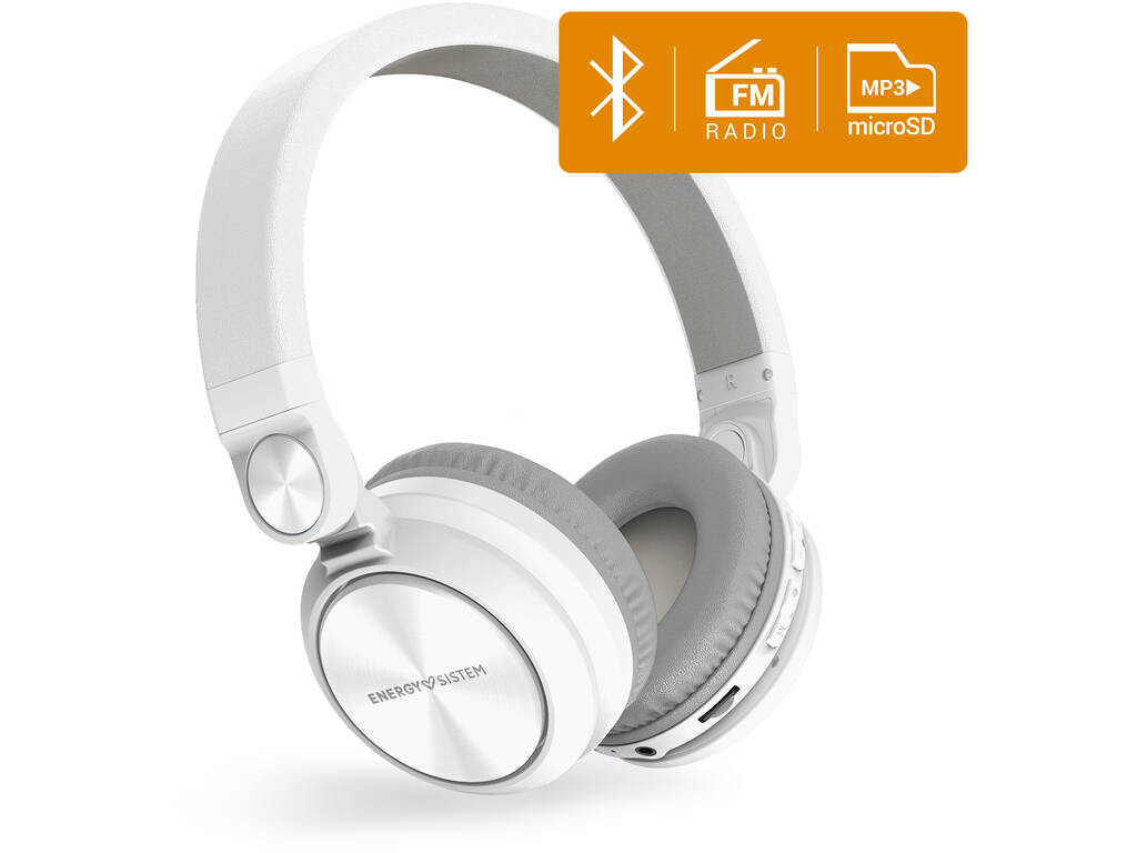 Auriculares Headphones BT Urban 2 Radio White Energy Sistem 44845