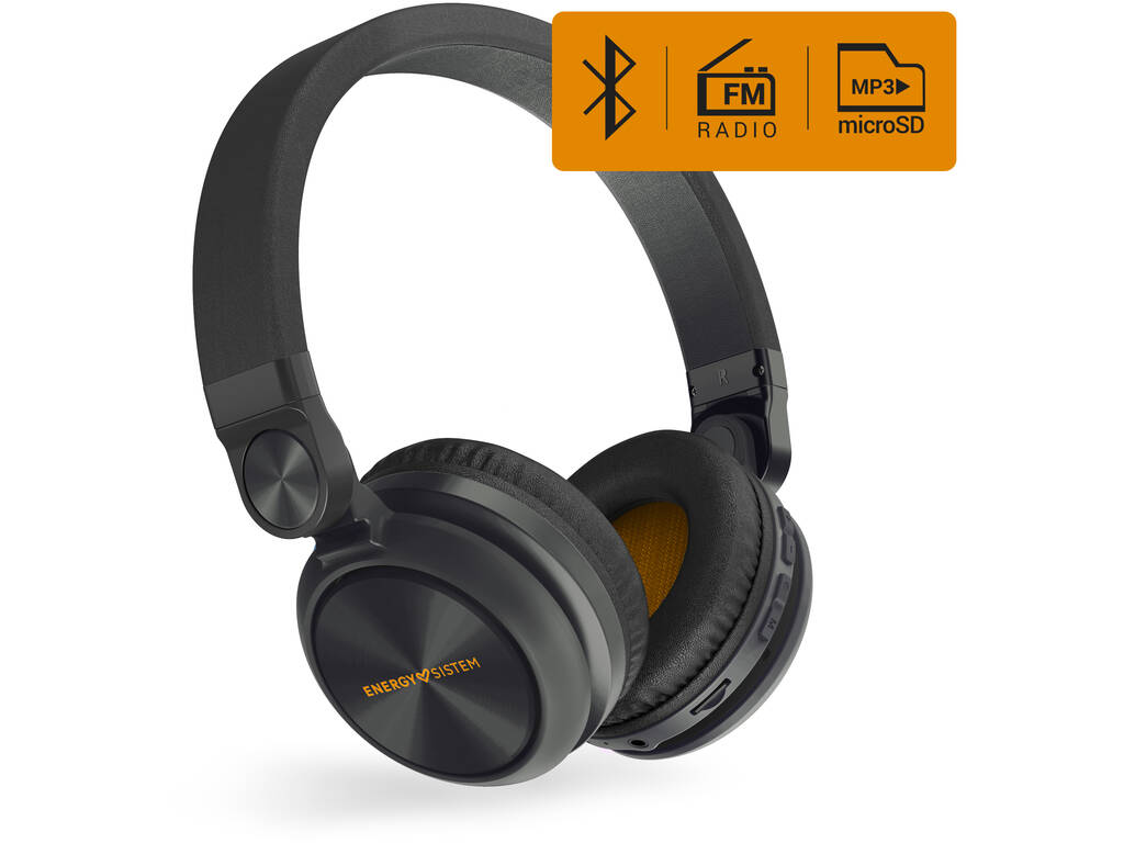 Auriculares Headphones BT Urban 2 Radio Graphite Energy Sistem 44889