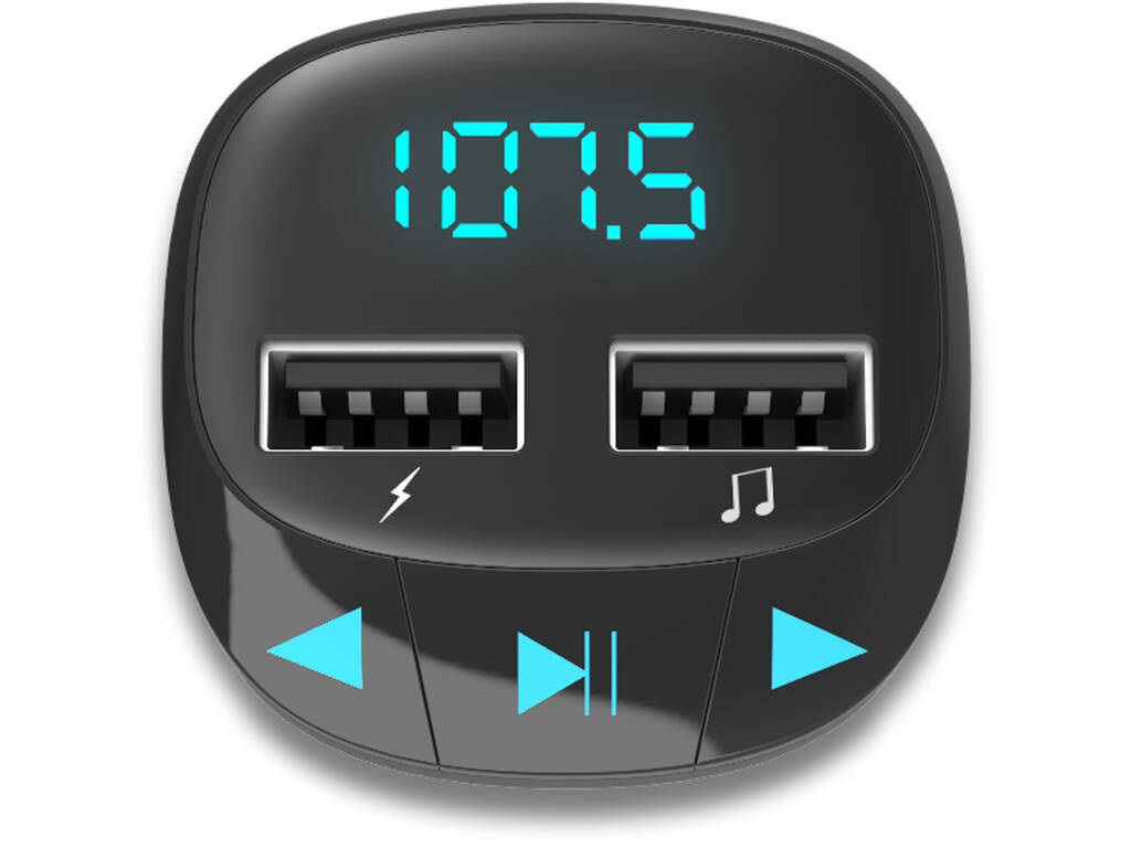 Portable Audio Car Transmitter FM Black Energy Sistem 44824