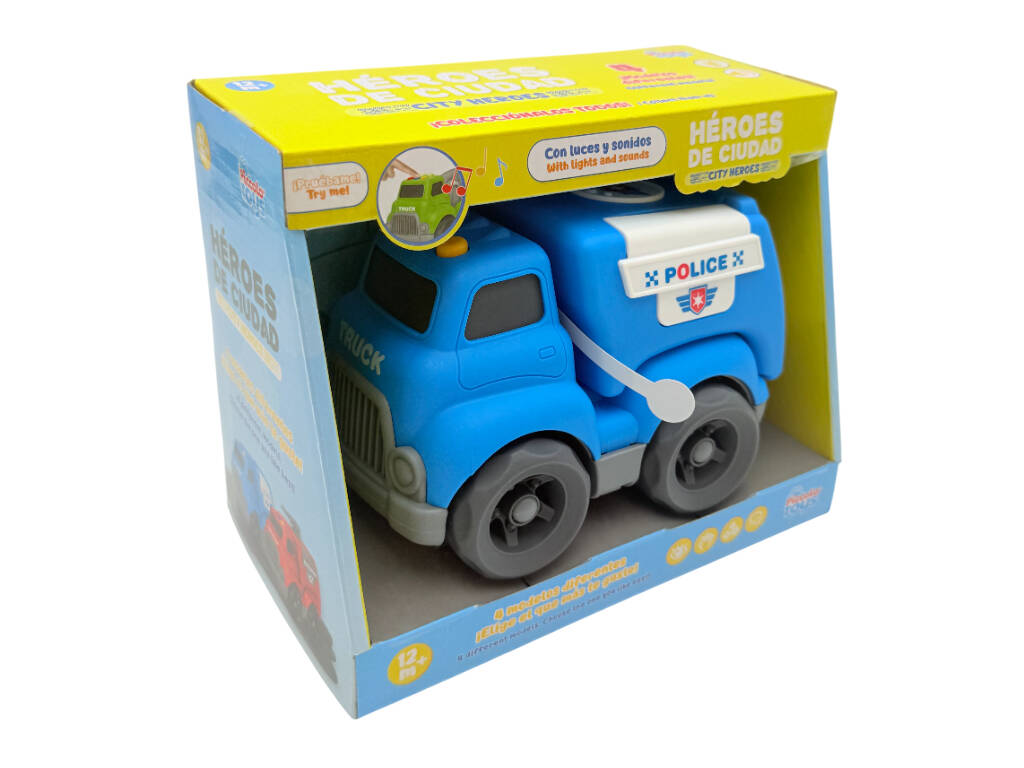 Véhicule de la Ville Voiture de Police avec des Lumières et des Sons
