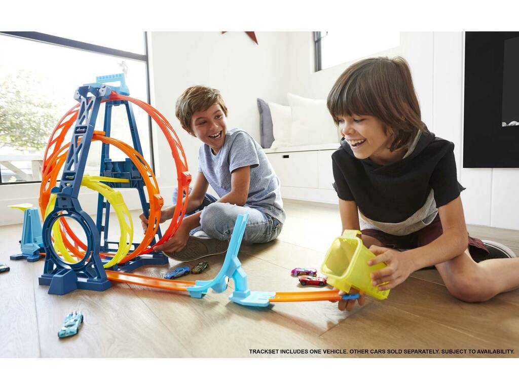 Hot Wheels Kit Triple Looping Mattel GLC96