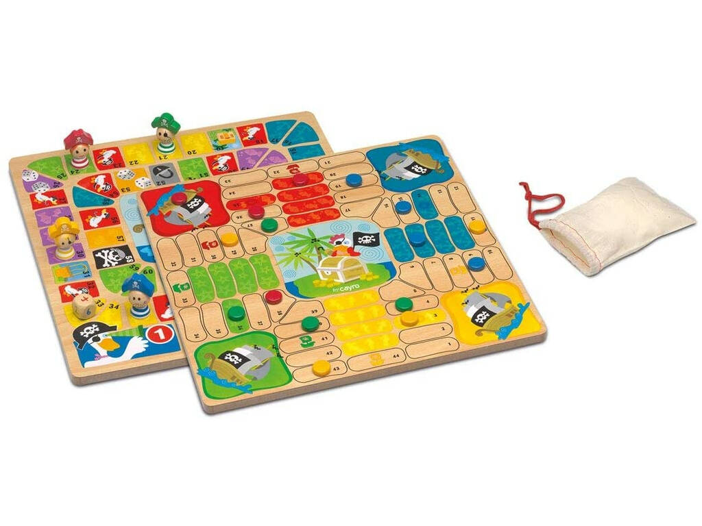 Parcheesi Oca Piratas Cayro 843