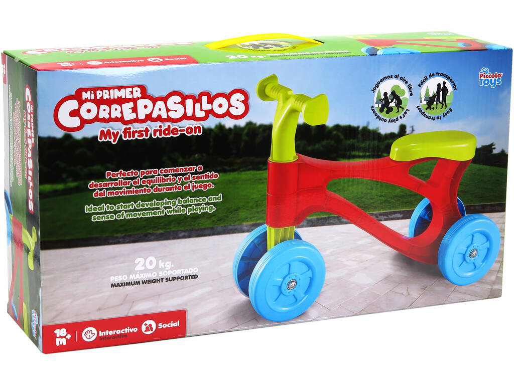 Mon Premier Trottinette Rouge