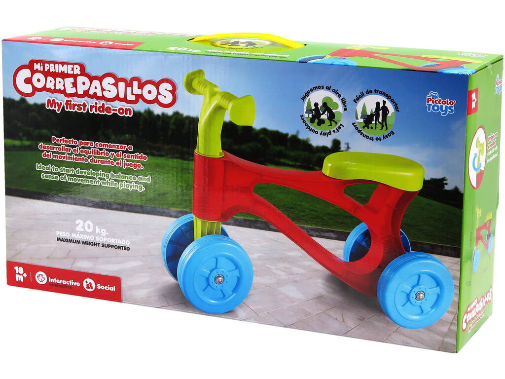 Mon Premier Trottinette Rouge