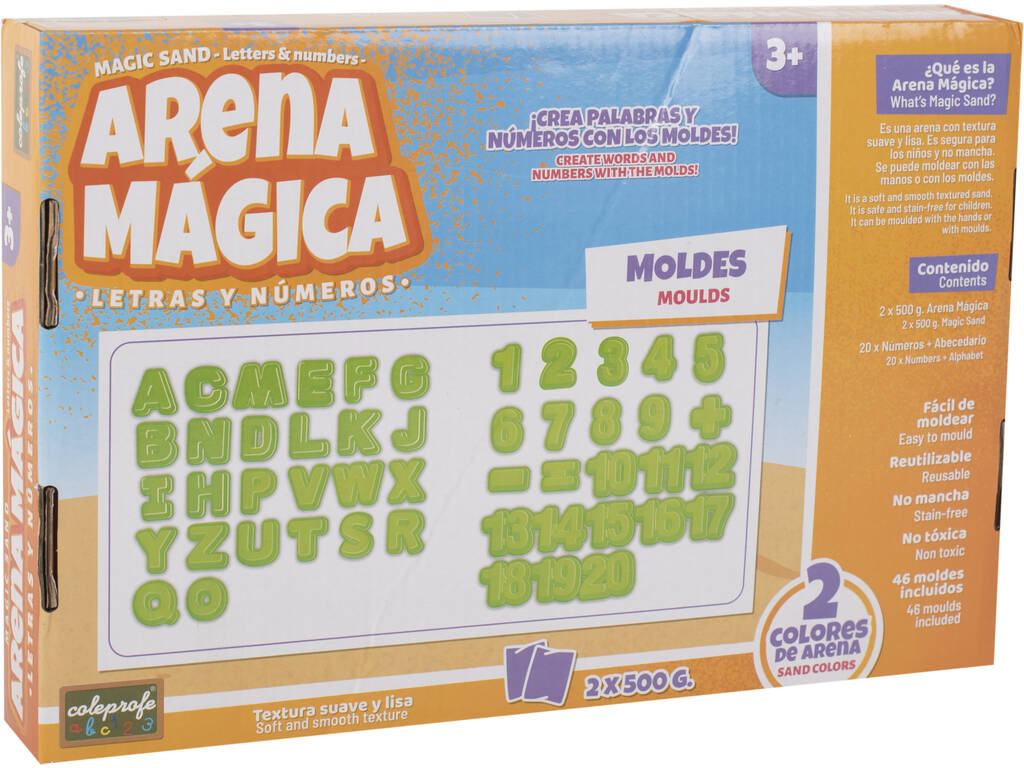 Impara le Lettere e i Numeri con la Sabbia Magica