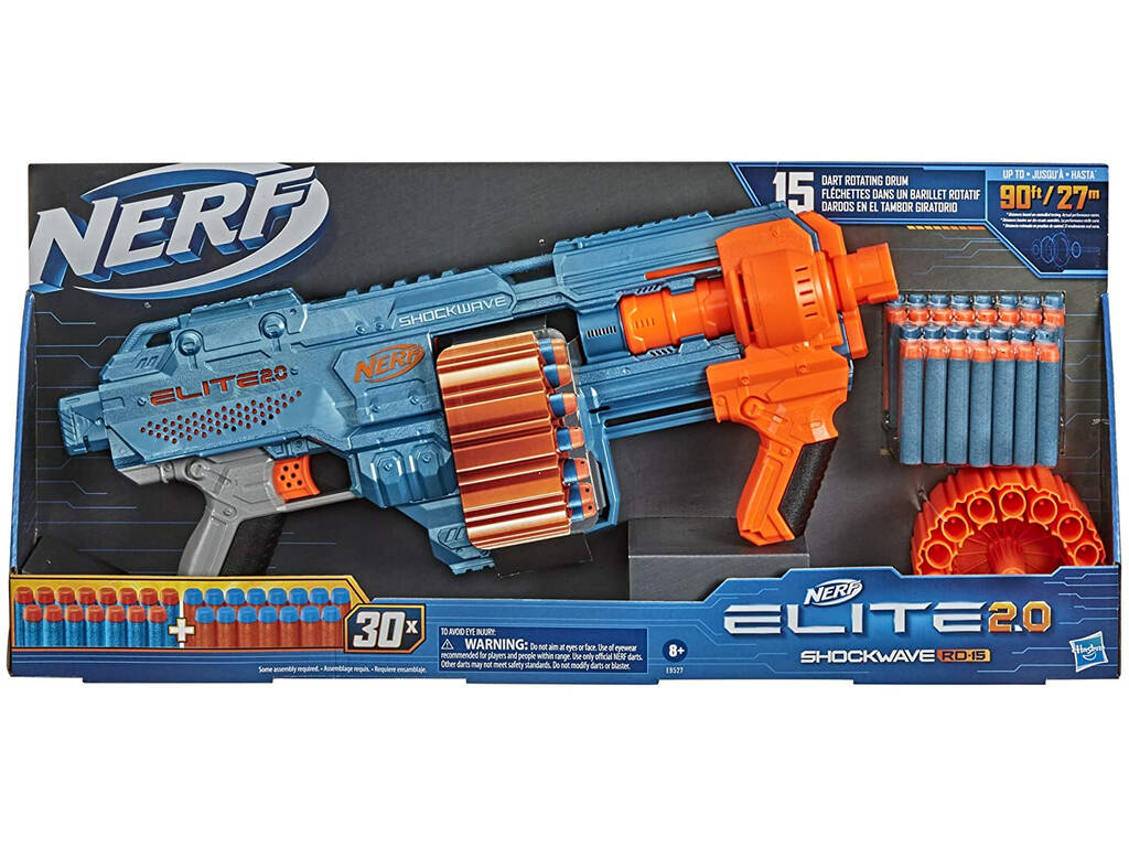 Nerf Elite 2.0 Shockwave RD-15 Hasbro E9527