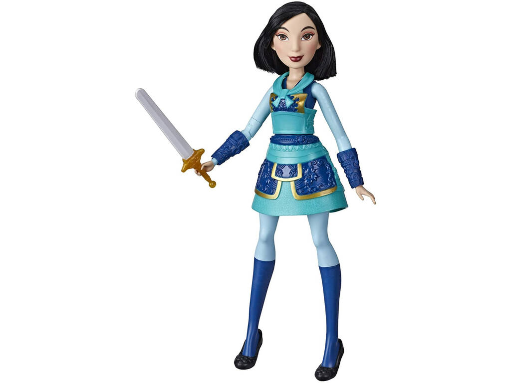 Principesse Disney Bambola Mulan Guerriera Hasbro E8628